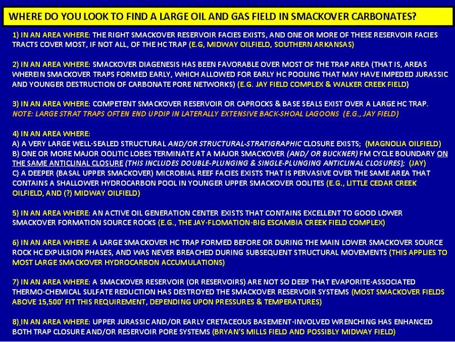 HGS North American Dinner Understanding Smackover Carbonate Petroleum