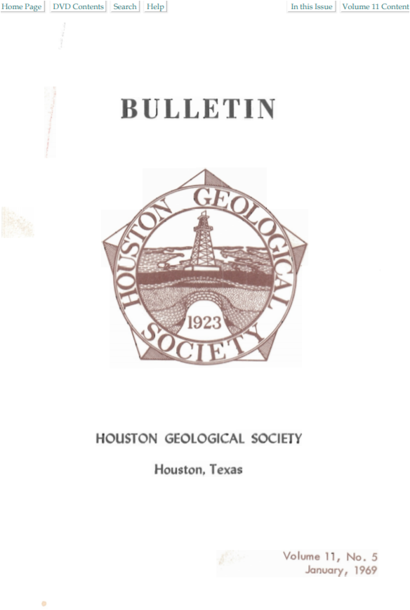 January 1969 Houston Geological Society